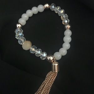 Bracelet with tassel